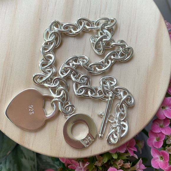 Silver Heart ❤️ Necklace - Picture 3 of 3